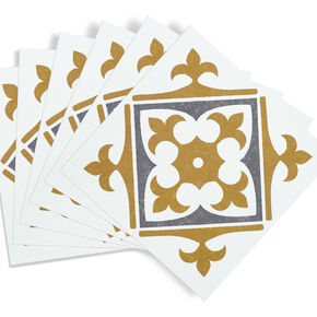 selbstklebende Wandfliesen Wall Tiles Nadia gold (6er Set)